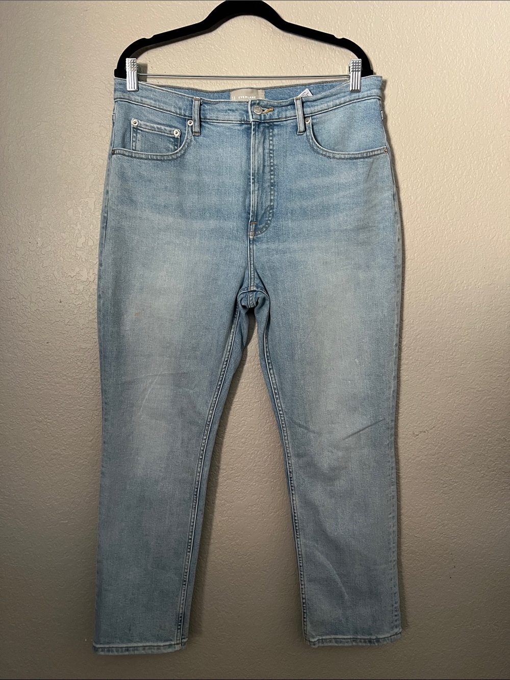Everlane The Original Cheeky Jean Size 32 Light Wash - Picture 3 of 9